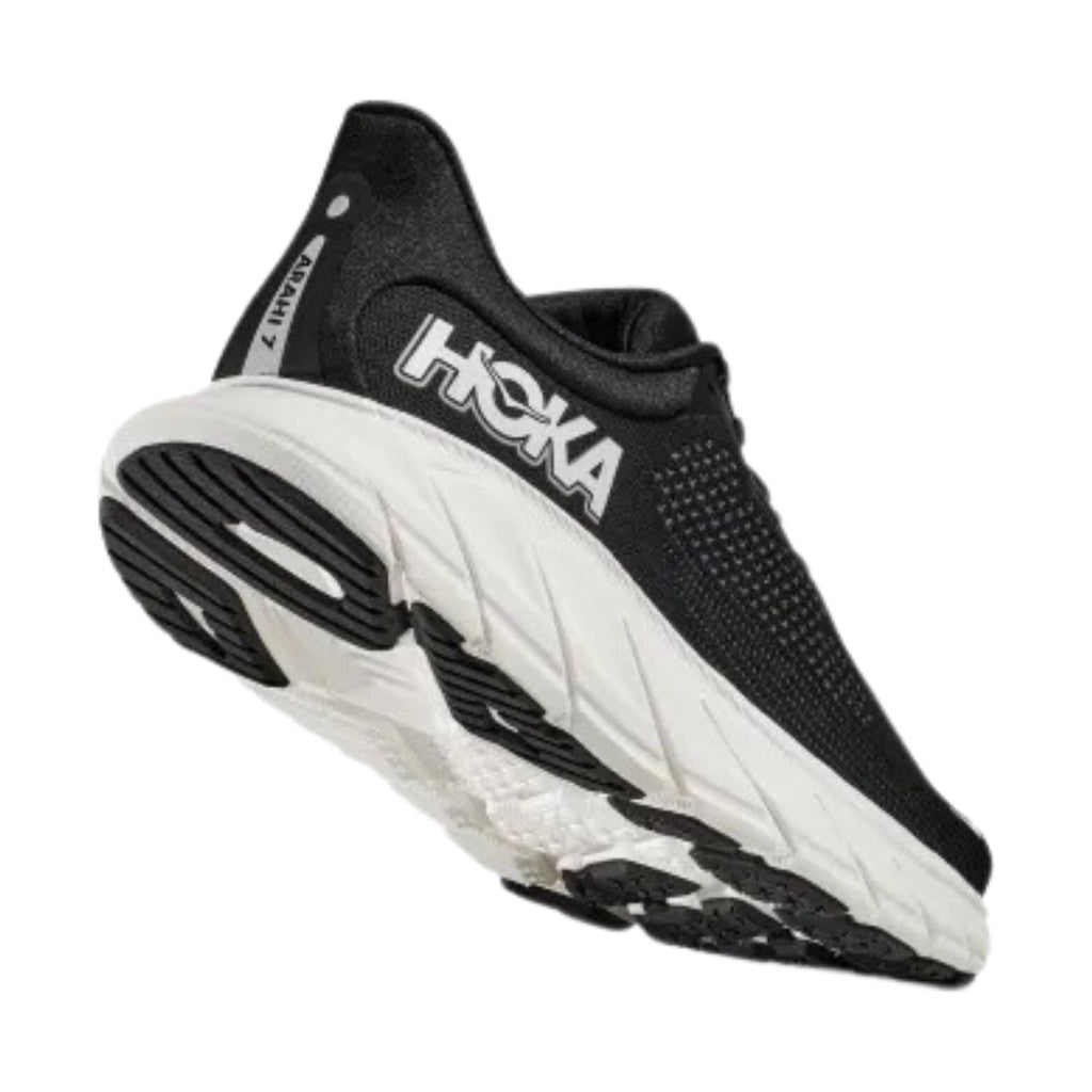 HOKA Women's Arahi 7 - Black/White - Lenny's Shoe & Apparel