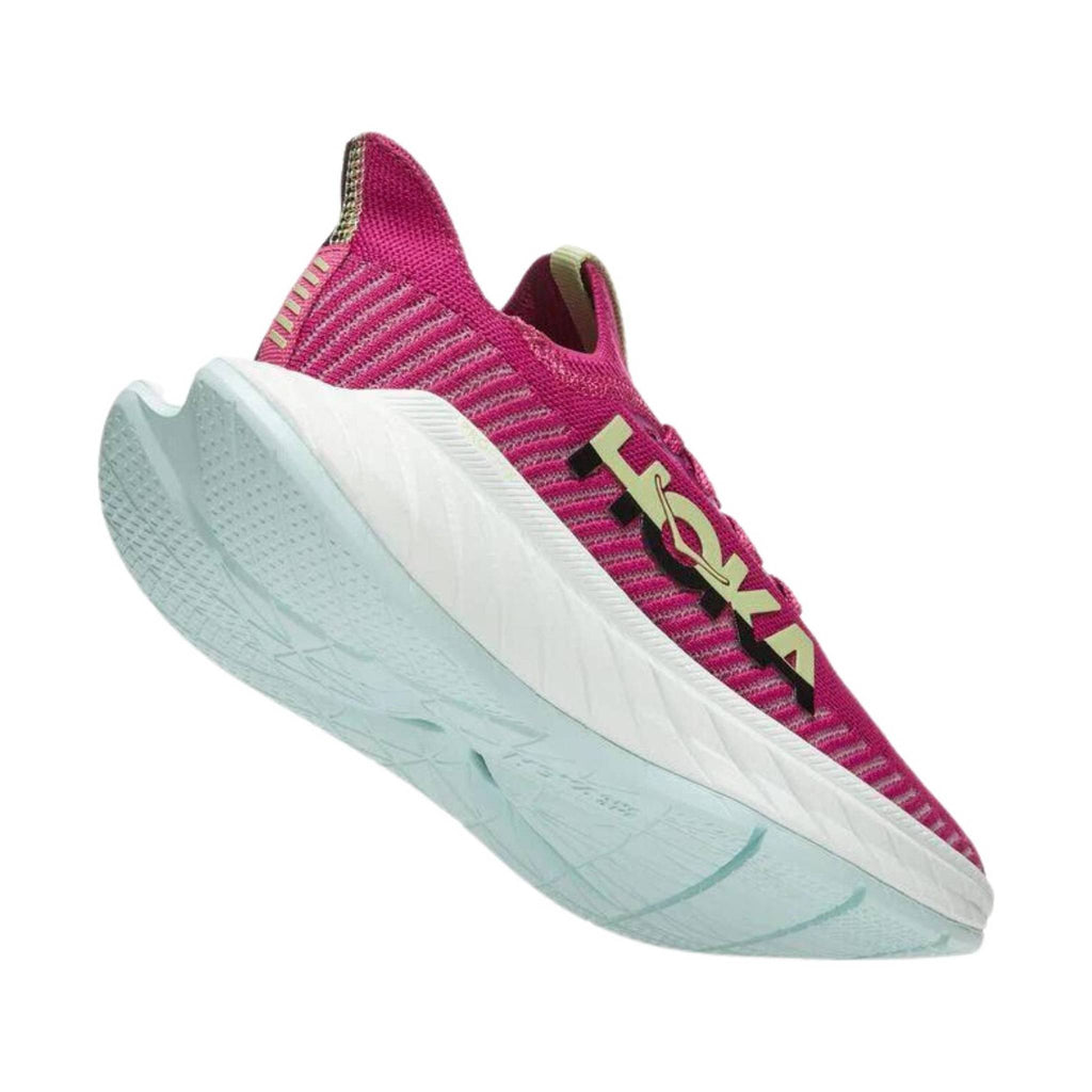 HOKA Women's Carbon X 3 Running Shoe - Festival Fuchsia/ Black - Lenny's Shoe & Apparel