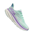 HOKA Women's Clifton 9 - Sunlit Ocean/ Lilac Mist - Lenny's Shoe & Apparel