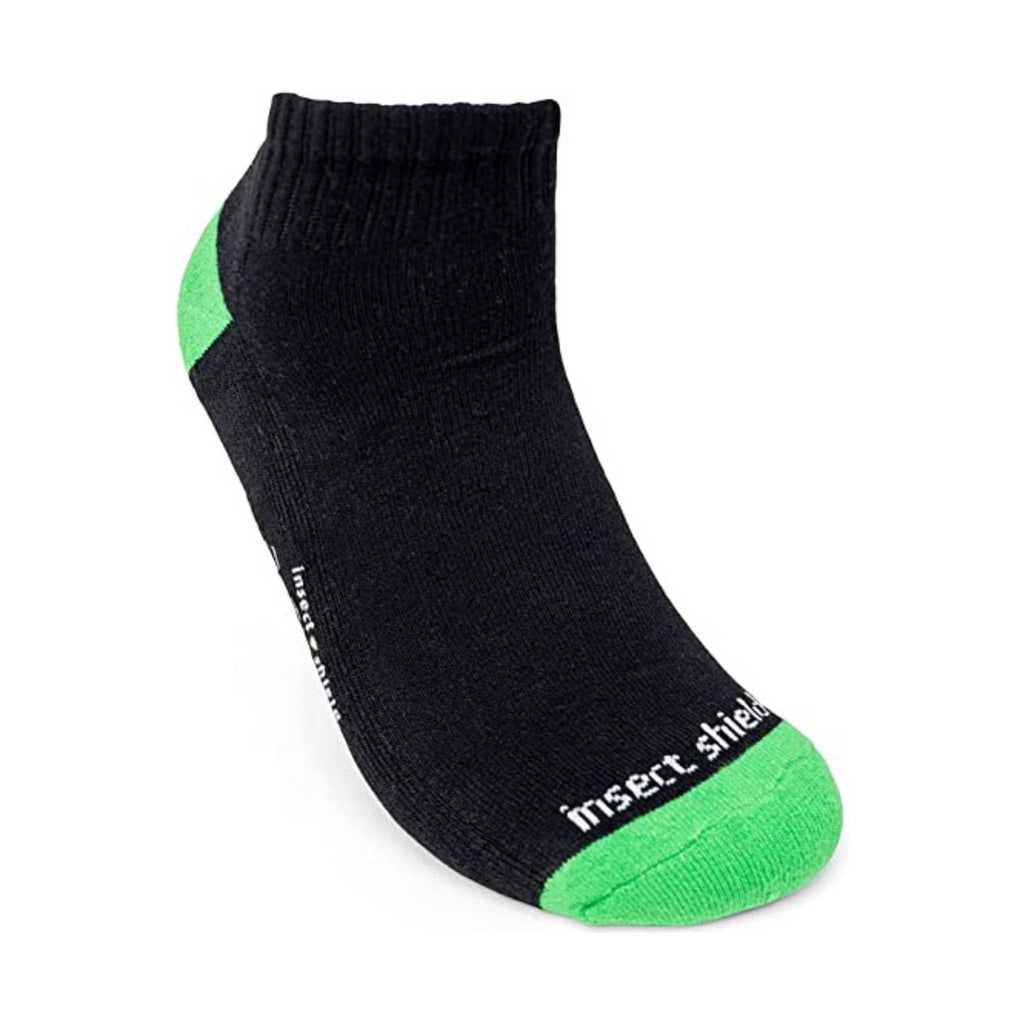 Insect Shield Golf Sport Ankle Sock - Black - Lenny's Shoe & Apparel