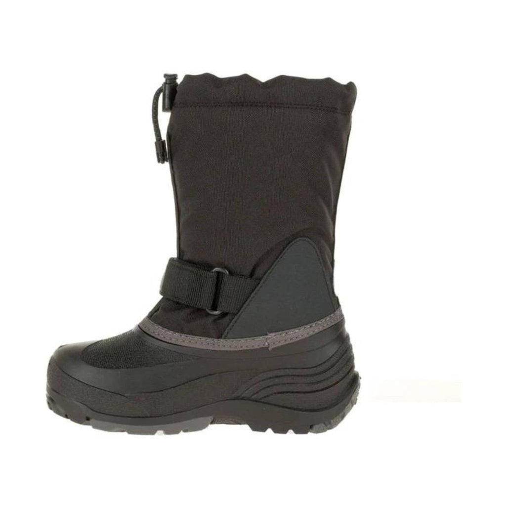 Kamik Big Kids' Waterbug 5 Winter Boot - Black/Charcoal - Lenny's Shoe & Apparel