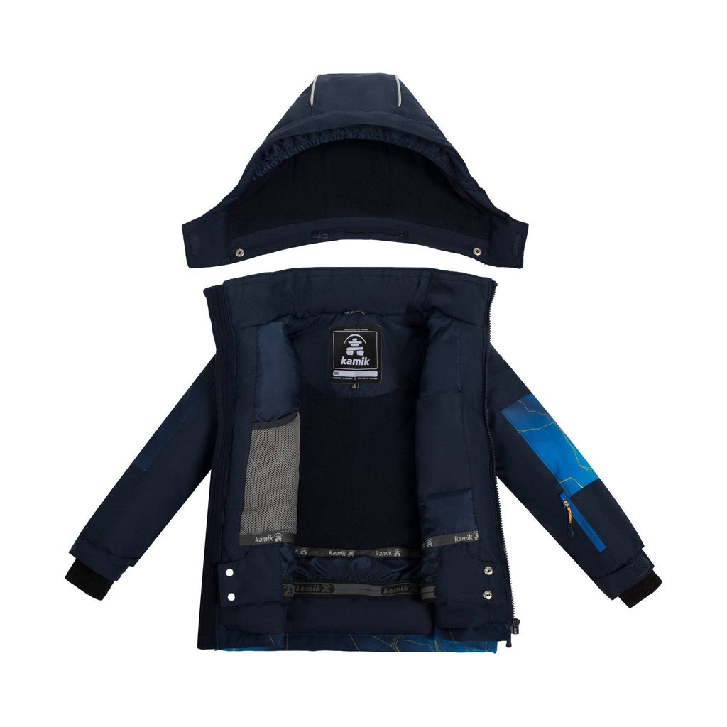 Kamik Kids' Devin Jacket - Midnight - Lenny's Shoe & Apparel