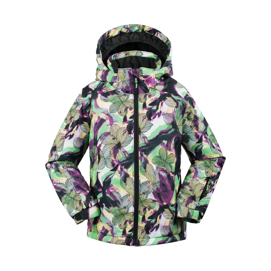 Kamik Kids' Tallie Floressence Jacket - Black/Multi - Lenny's Shoe & Apparel