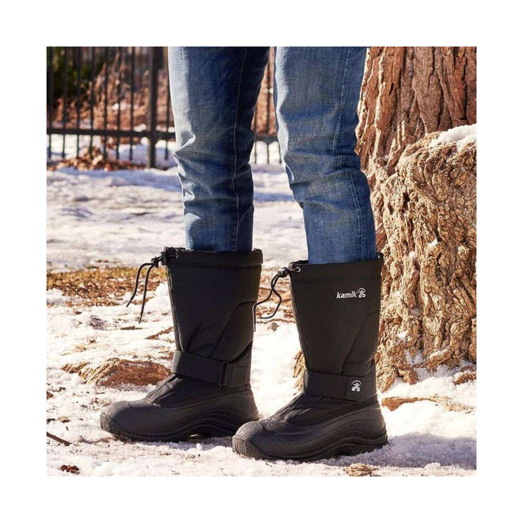 Kamik Men's Greenbay 4 Wide Winter Boots - Black - Lenny's Shoe & Apparel