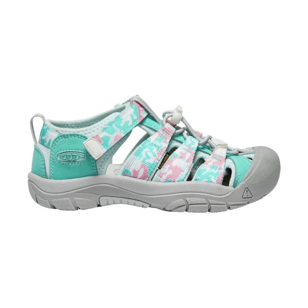 KEEN Big Kids' Newport H2 - Camo/Pink Icing - Lenny's Shoe & Apparel