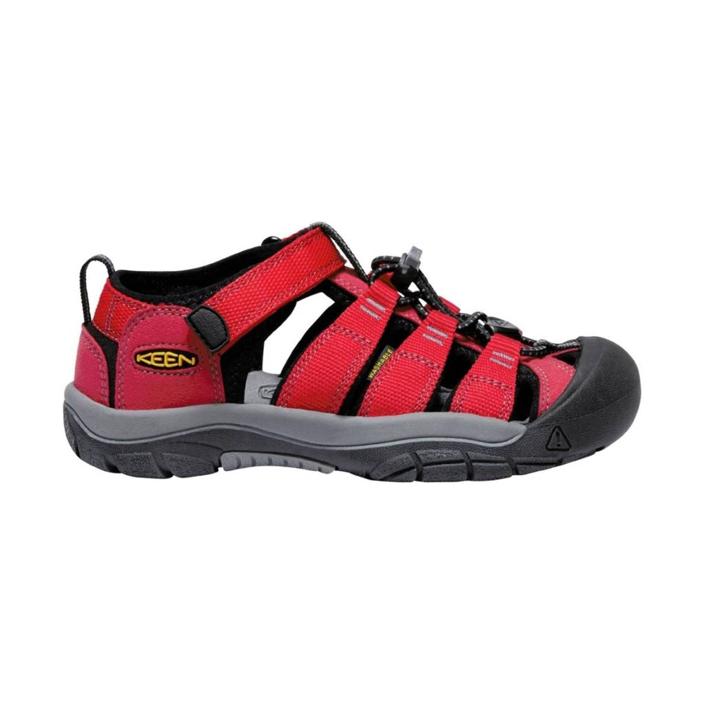 KEEN Big Kids' Newport H2 - Ribbon Red/Gargoyle - Lenny's Shoe & Apparel