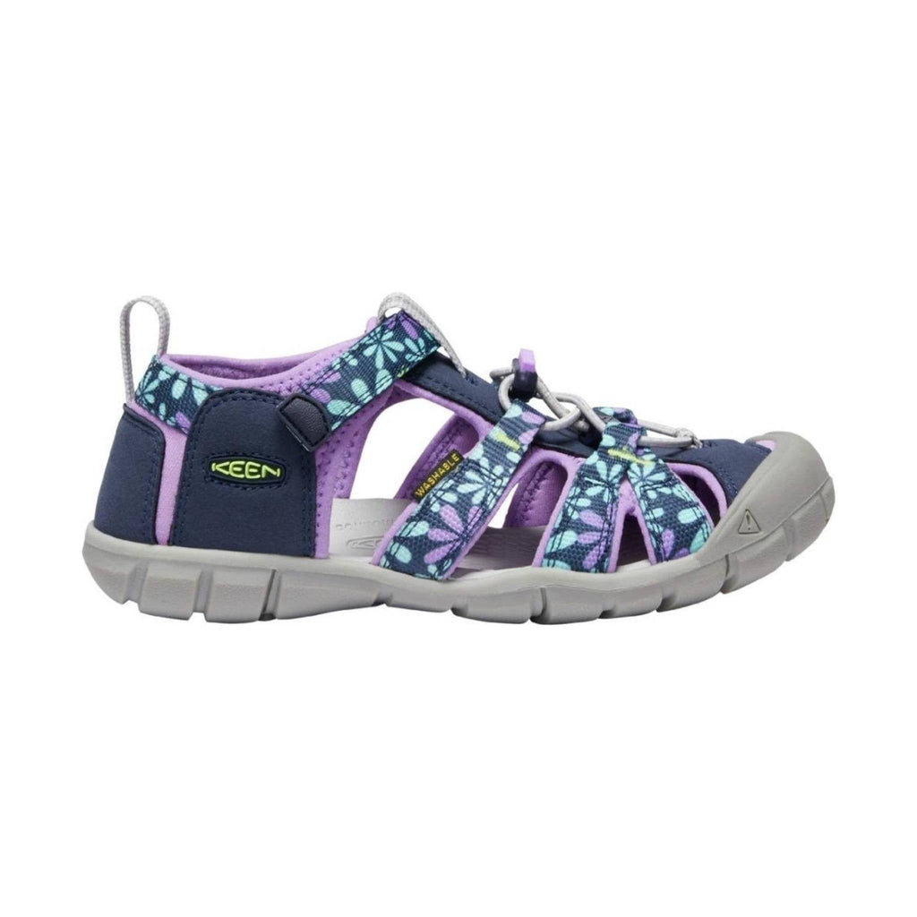 KEEN Big Kids' Seacamp II CNX - Black Iris/African Violet - Lenny's Shoe & Apparel