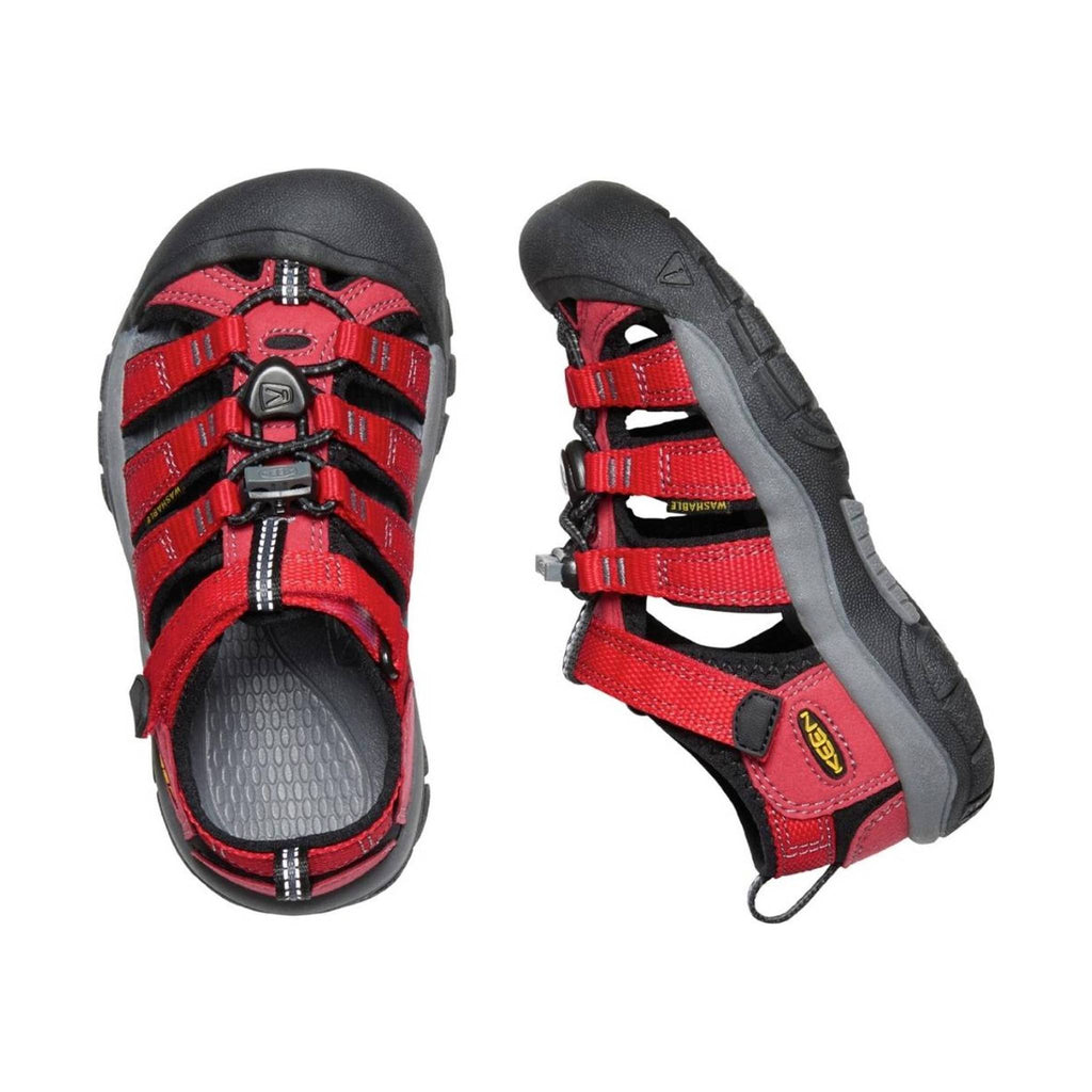 KEEN Little Kids' Newport H2 - Ribbon Red/Gargoyle - Lenny's Shoe & Apparel