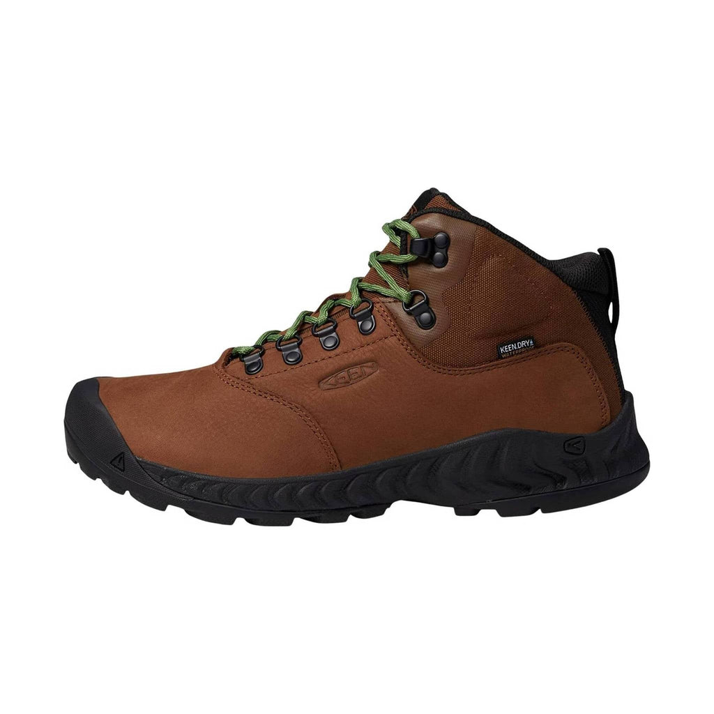 KEEN Men's NXIS Explorer Mid Waterproof Boot - Bison/Golden Yellow - Lenny's Shoe & Apparel