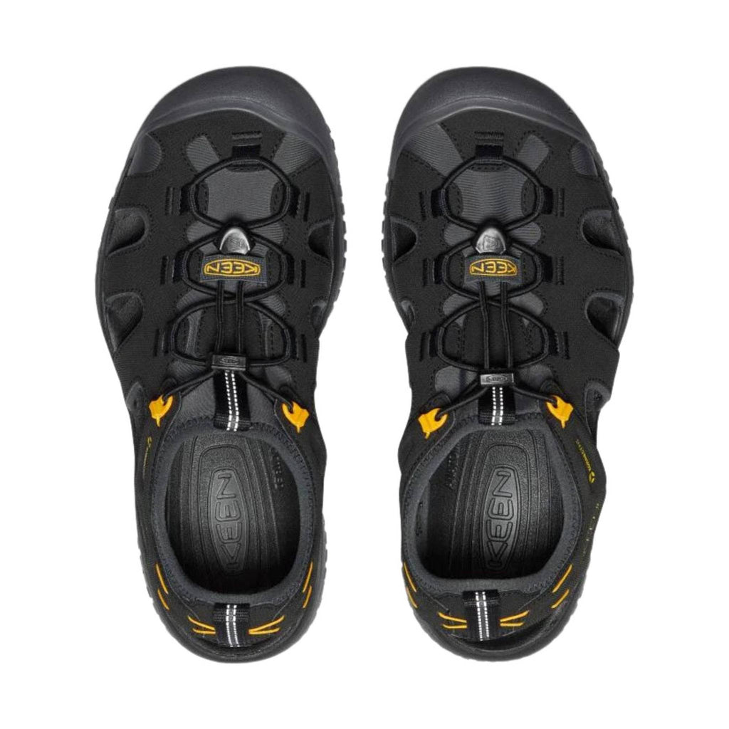 KEEN Men's Solr Sandal - Black/Gold - Lenny's Shoe & Apparel