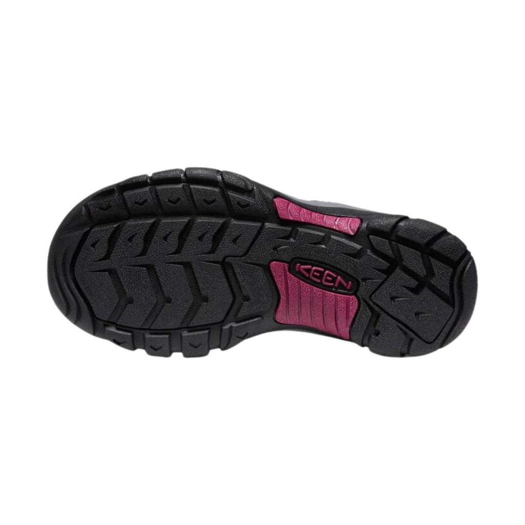 KEEN Women's Newport H2 - Black/Raspberry Wine - Lenny's Shoe & Apparel