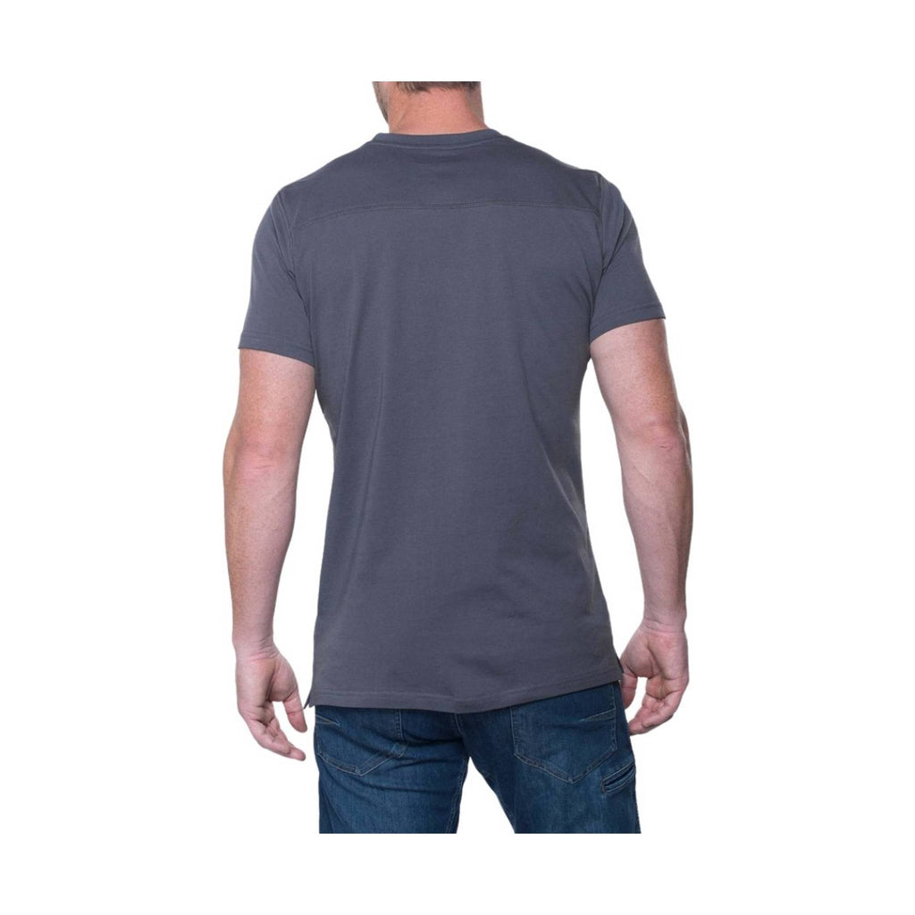 KUHL Men's Born in the Mountains T-Shirt - Carbon - Lenny's Shoe & Apparel