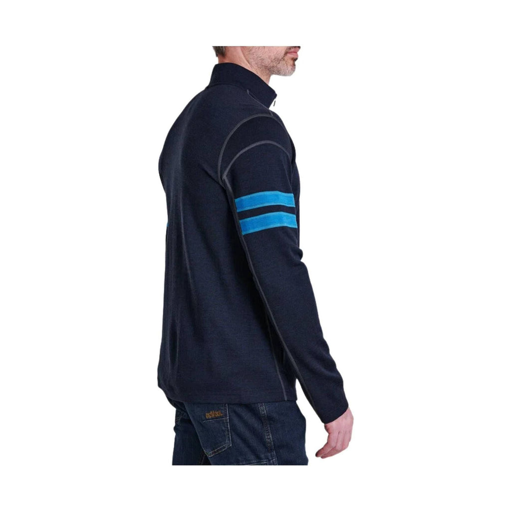 Kuhl Men's Team Merino Quarter Zip - Midnight - Lenny's Shoe & Apparel