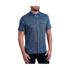 Kuhl Men's Thrive Short Sleeve - Blue Cove - Lenny's Shoe & Apparel