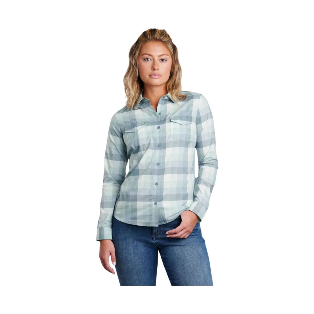 Kuhl Women's Kamp Long Sleeve - Soft Jade - Lenny's Shoe & Apparel