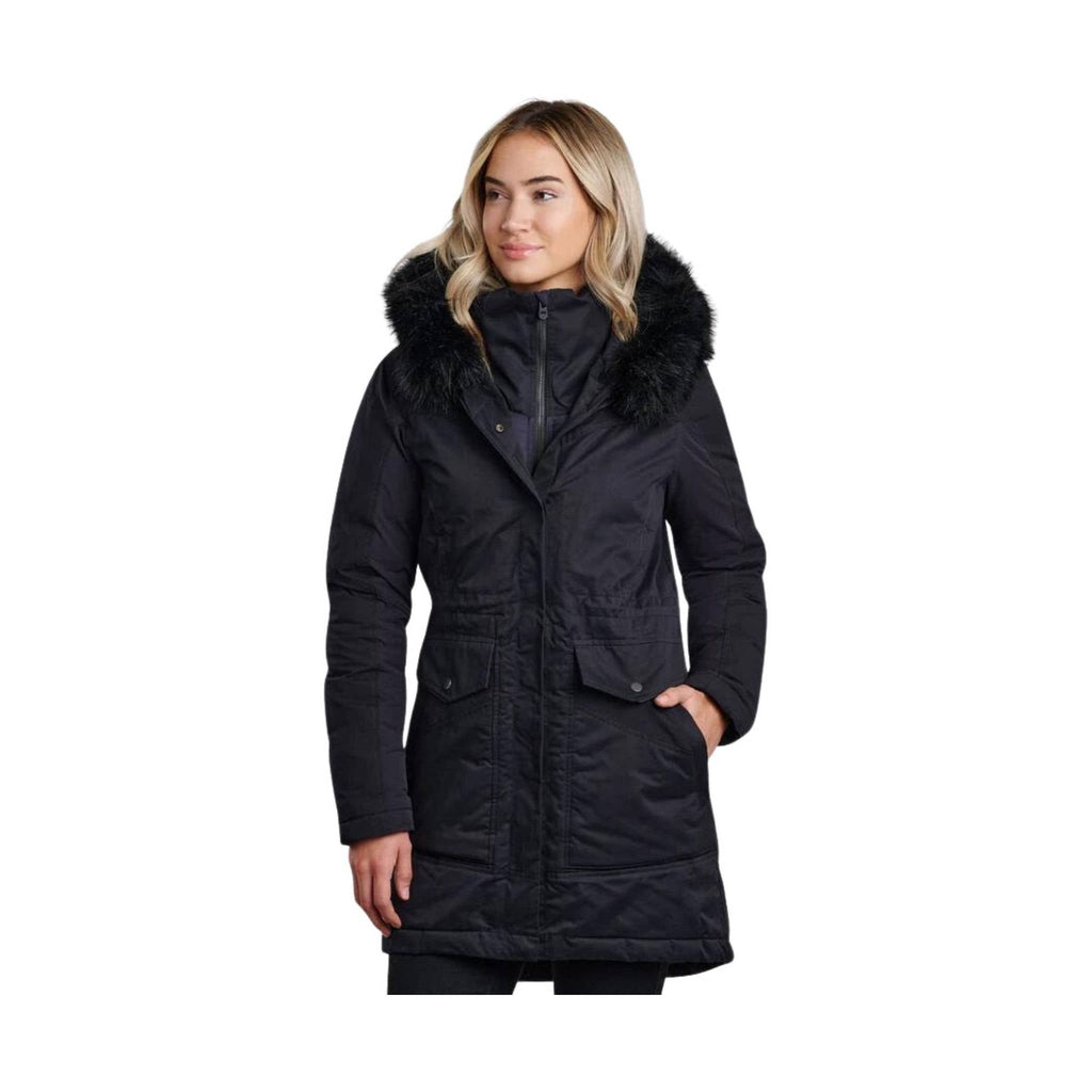 Kuhl Women's Ukon Down Parka - Blackout - Lenny's Shoe & Apparel