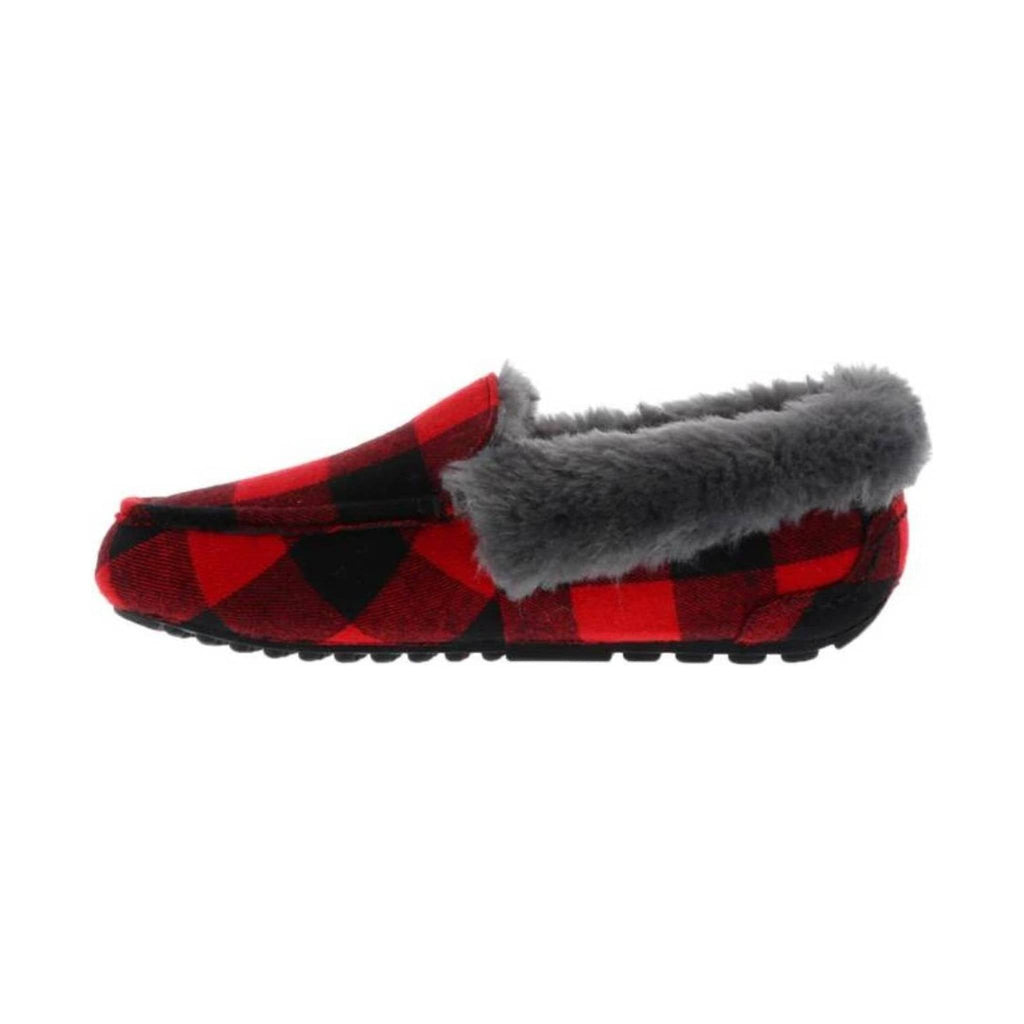 Lamo Women's Aussie Moc Slipper - Red Plaid - Lenny's Shoe & Apparel