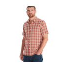 Marmot Men's Eldridge Novelty Classic Short Sleeve - Auburn/Papyrus - Lenny's Shoe & Apparel