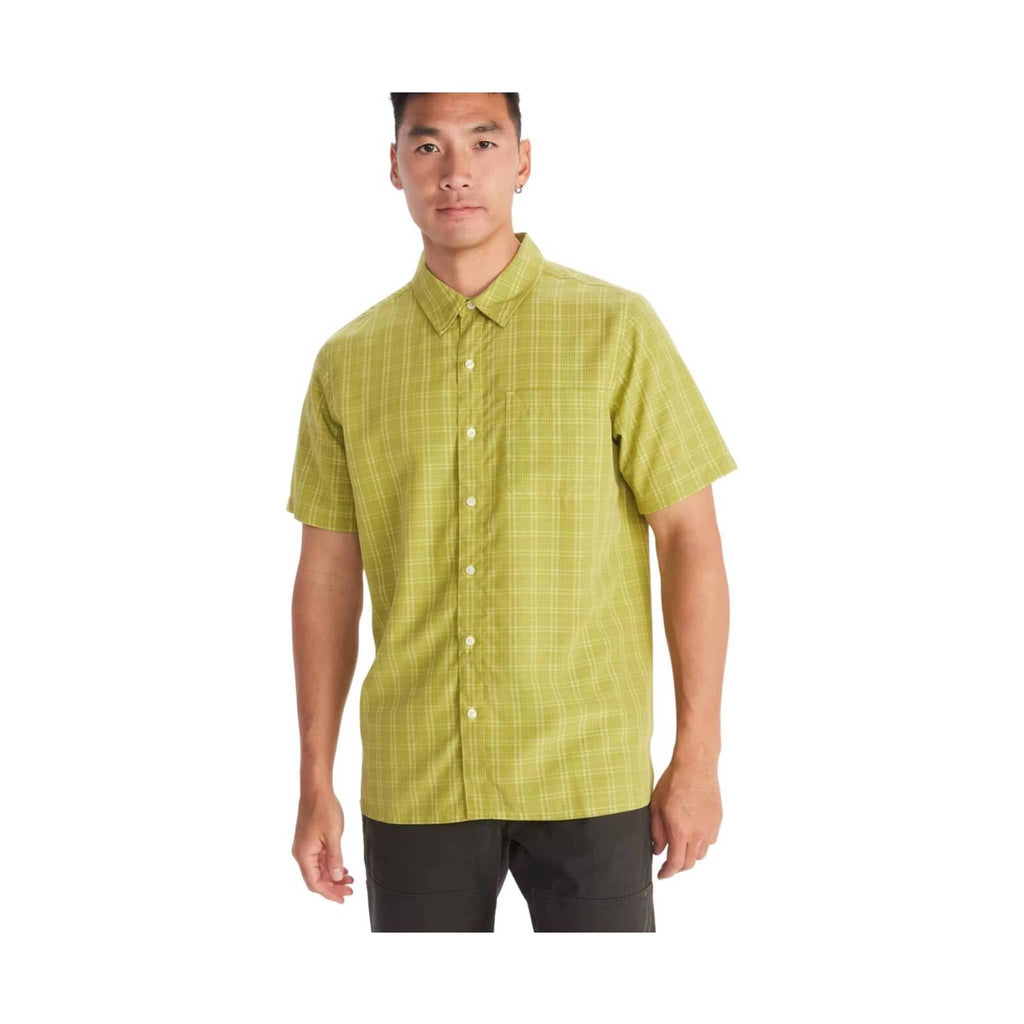 Marmot Men's Eldridge Novelty Classic Short Sleeve - Spinach Green - Lenny's Shoe & Apparel