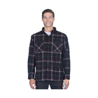 Maxxsel Men's Flannel - Black Red - Lenny's Shoe & Apparel