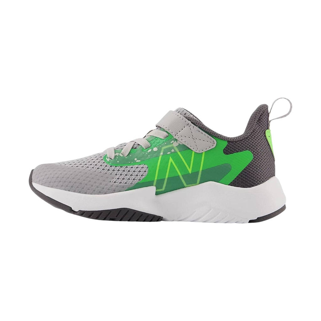 New Balance Kids' Rave Run v2 Bungee Lace - Raincloud - Lenny's Shoe & Apparel