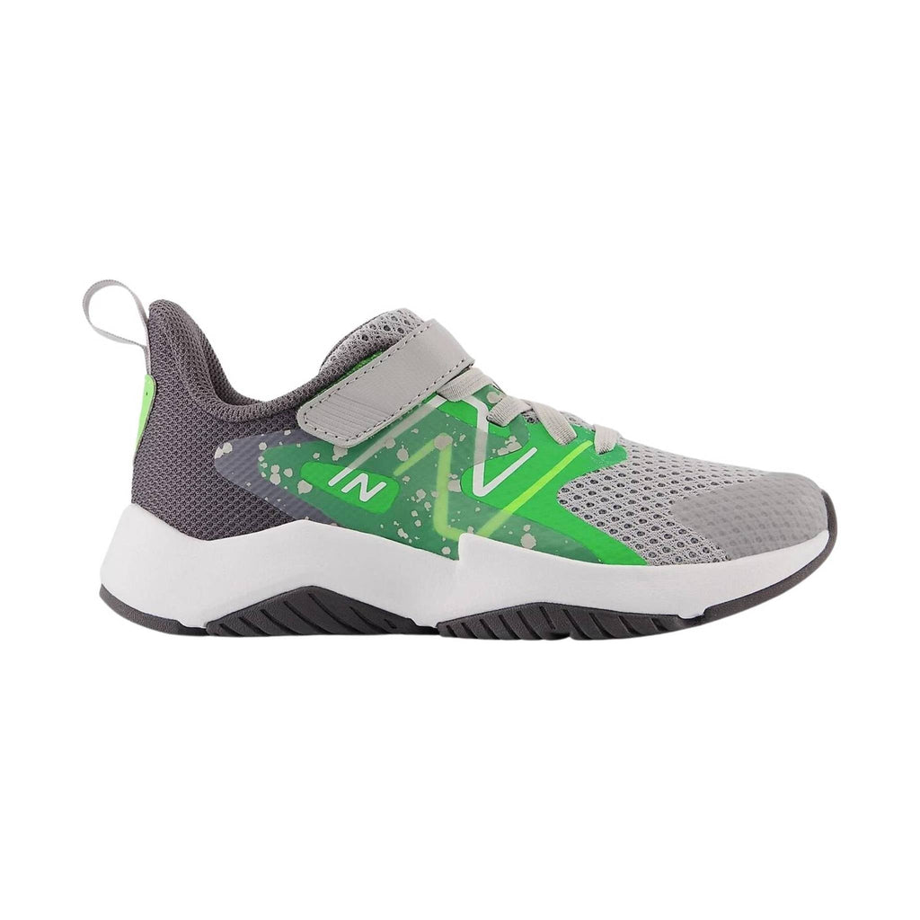 New Balance Kids' Rave Run v2 Bungee Lace - Raincloud - Lenny's Shoe & Apparel