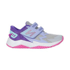 New Balance Kids' Ravv1 Shoe - Light Aluminum/Mirage Violet - Lenny's Shoe & Apparel