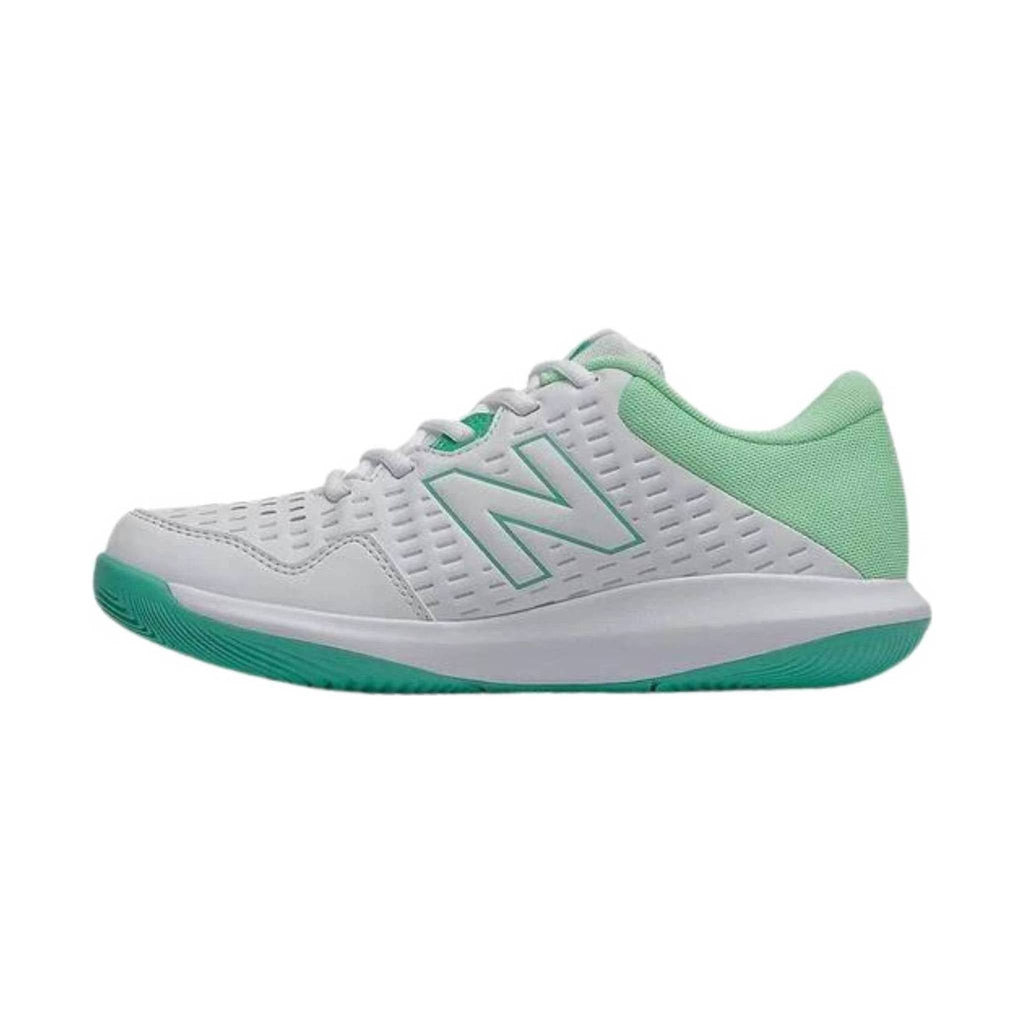 New Balance Women's 696v4 - White/Green - Lenny's Shoe & Apparel