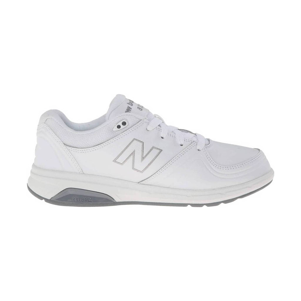 New Balance Women's 813 Walking Shoe - White/Grey - Lenny's Shoe & Apparel