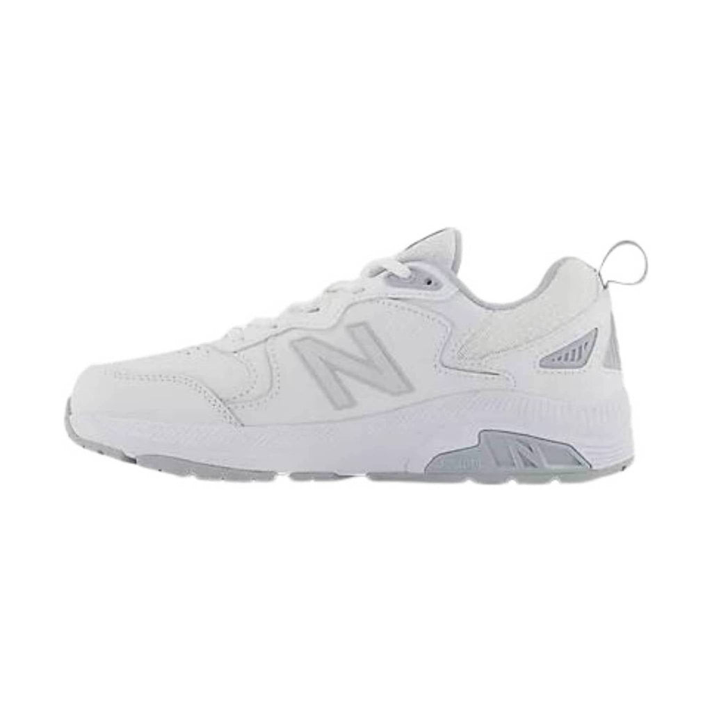 New Balance Women's 857V3 - White With Cyclone - Lenny's Shoe & Apparel