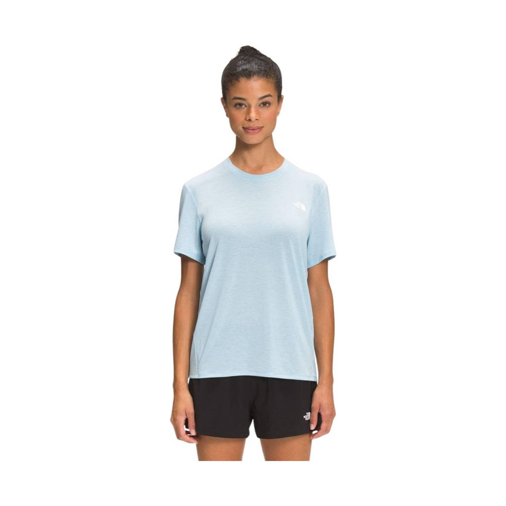 North Face Women's Wander Short Sleeve - Beta Blue - Lenny's Shoe & Apparel