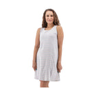 Old Ranch Women's Denali Tank Dress - White/grey - Lenny's Shoe & Apparel