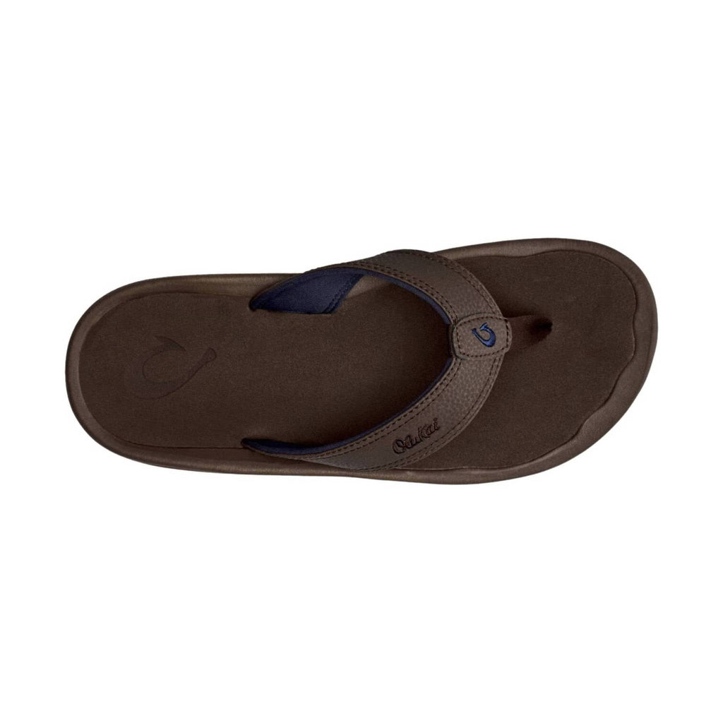 OluKai Men's Ohana Flip Flop - Dk Wood - Lenny's Shoe & Apparel