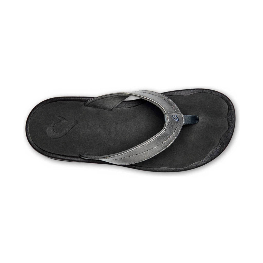 Olukai Women's Ohana Flip Flop - Pewter Black - Lenny's Shoe & Apparel