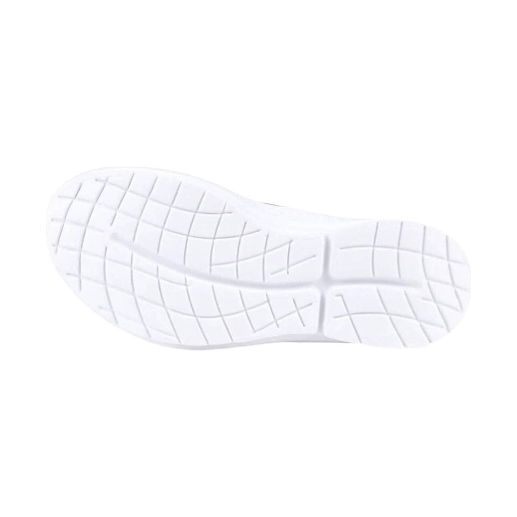 OOfos Women's OOmg Eezee Low Shoe - White/Black - Lenny's Shoe & Apparel