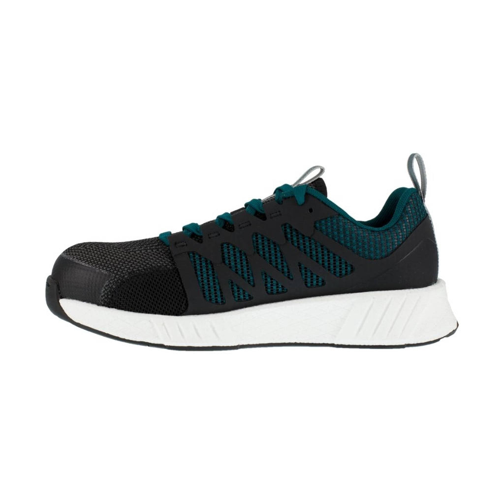 Reebok Work Women's Fusion Flexweave Composite Toe - Teal/Black - Lenny's Shoe & Apparel