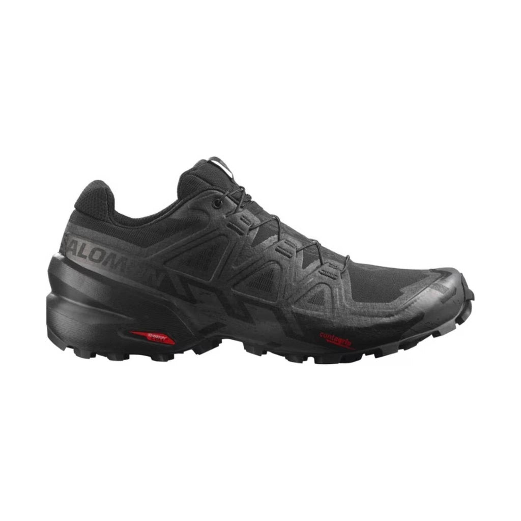 Salomon Men's Speedcross 6 Trail Running Shoes - Black/Phantom - Lenny's Shoe & Apparel