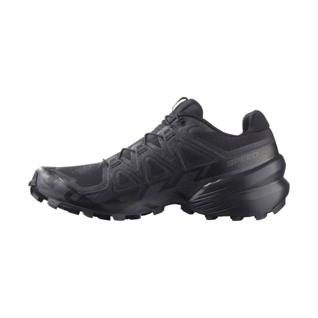 Salomon Men's Speedcross 6 Trail Running Shoes - Black/Phantom - Lenny's Shoe & Apparel