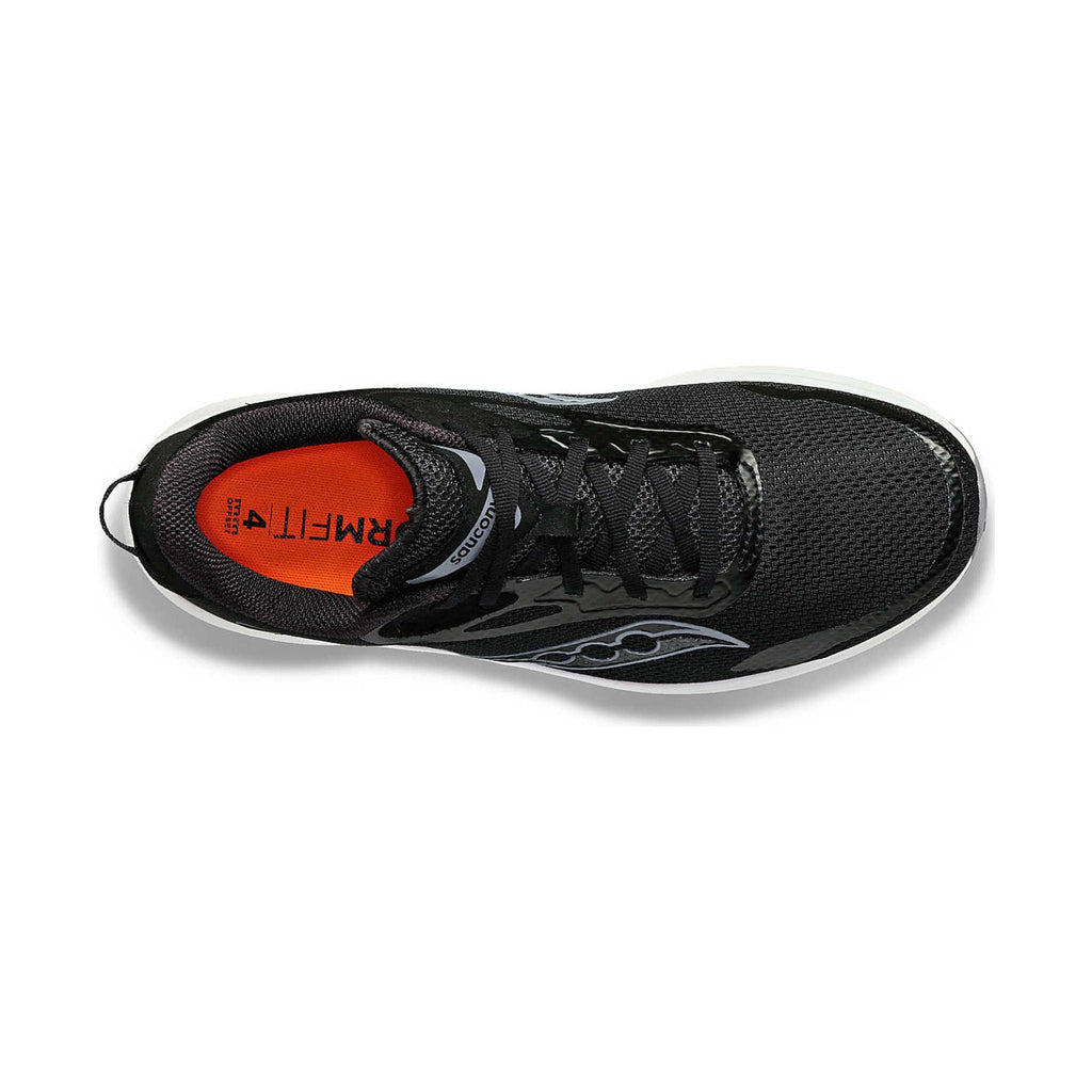 Saucony Men's Axon 3 Running Shoes - Black/Grey - Lenny's Shoe & Apparel