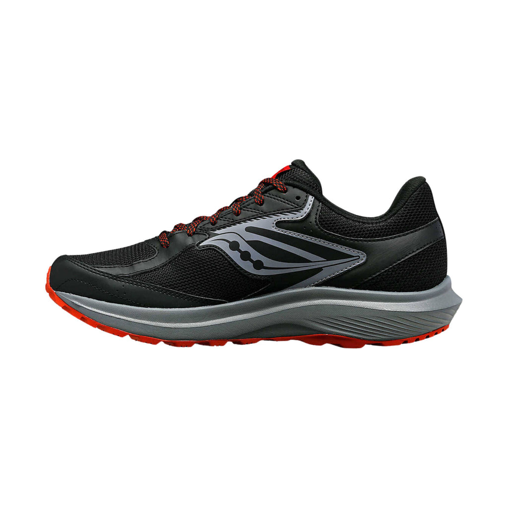 Saucony Men's Cohesion TR 17 Shoes - Black/Lava - Lenny's Shoe & Apparel