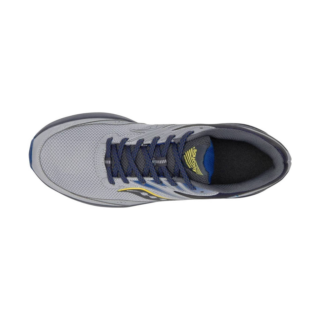 Saucony Men's Cohesion TR15 Trail Running Shoes - Alloy/Sapphire - Lenny's Shoe & Apparel