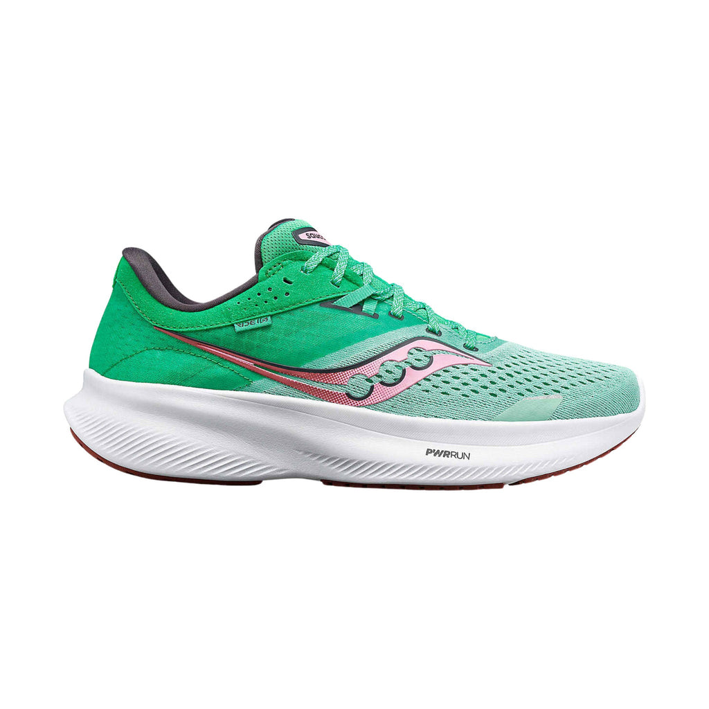 Saucony Women's Ride 16 Running Shoes - Spring/Peony - Lenny's Shoe & Apparel