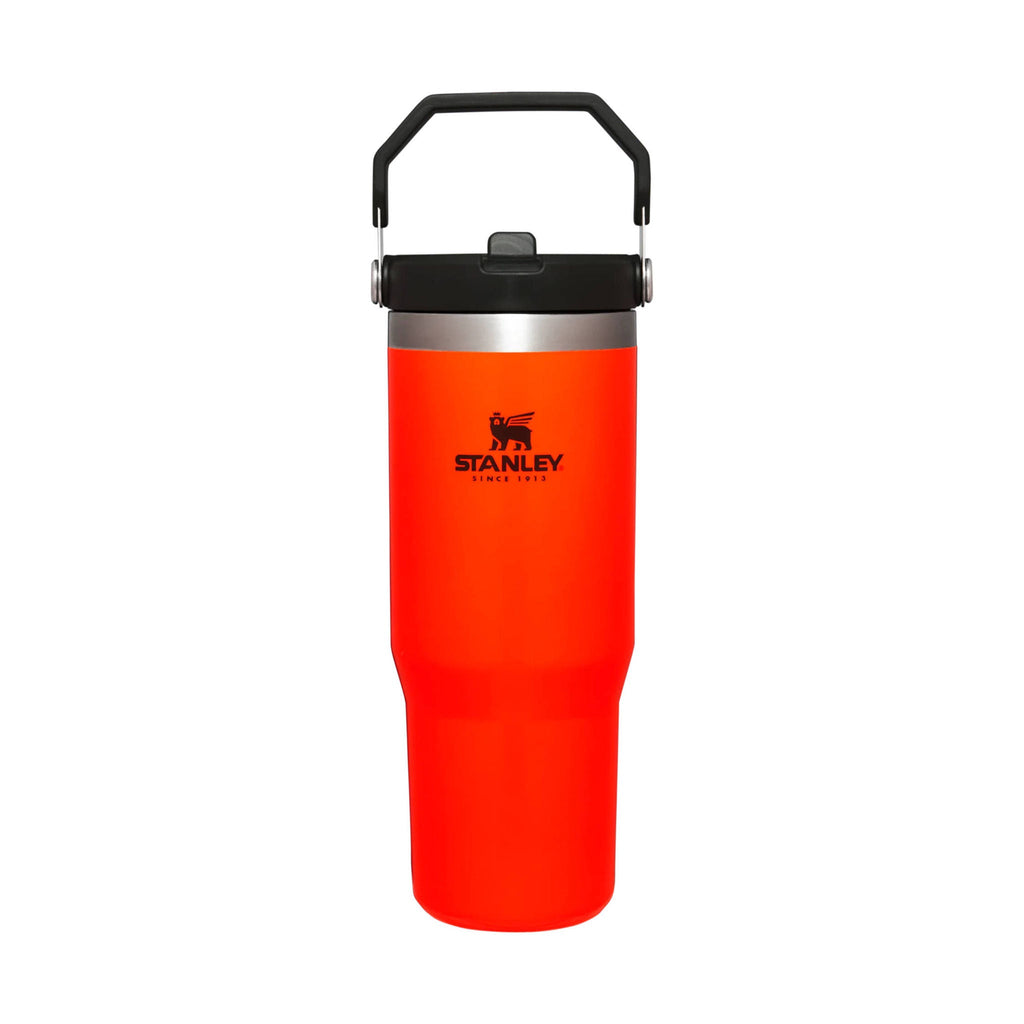 Stanley Iceflow Flip Straw Tumbler 30 OZ - Blaze Orange - Lenny's Shoe & Apparel