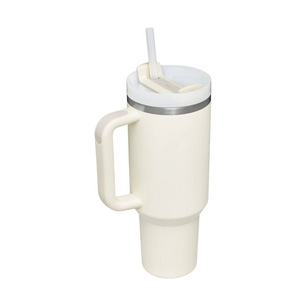 Stanley Quencher Flowstate Tumbler 40 OZ - Cream - Lenny's Shoe & Apparel