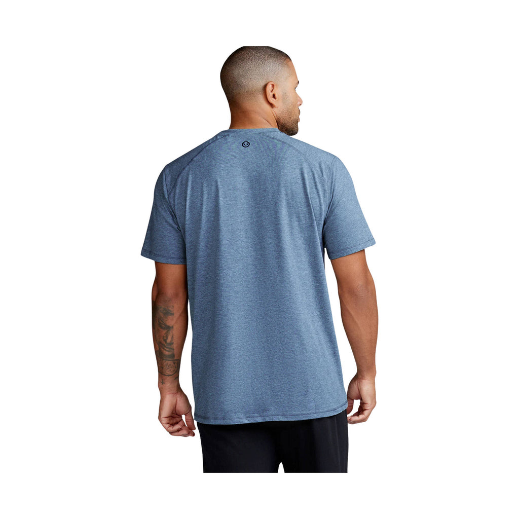 Tasc Men's Carrollton Fitness Tee - Chambray Heather - Lenny's Shoe & Apparel