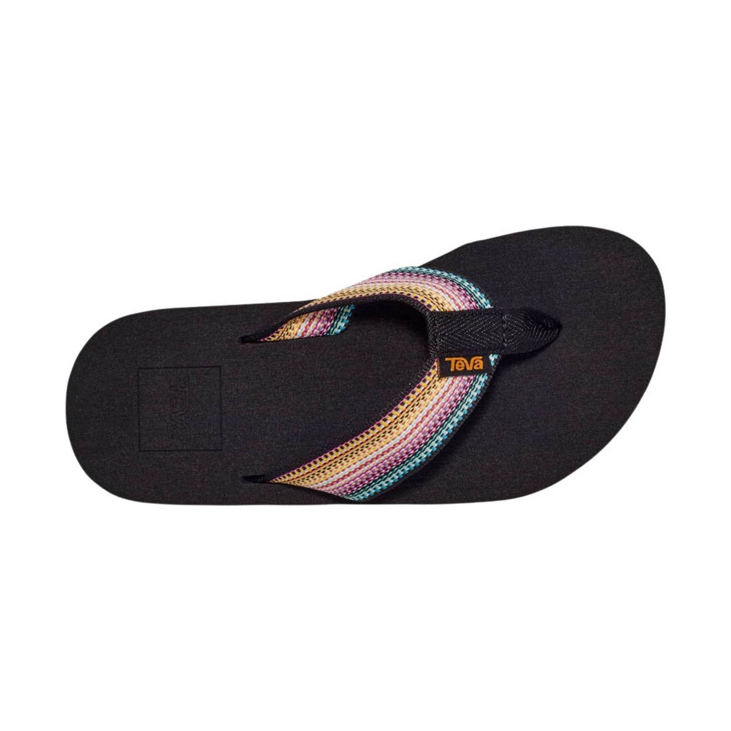 Teva Little Kids' Mush II Flip Flop - Antiguous Black Multi - Lenny's Shoe & Apparel