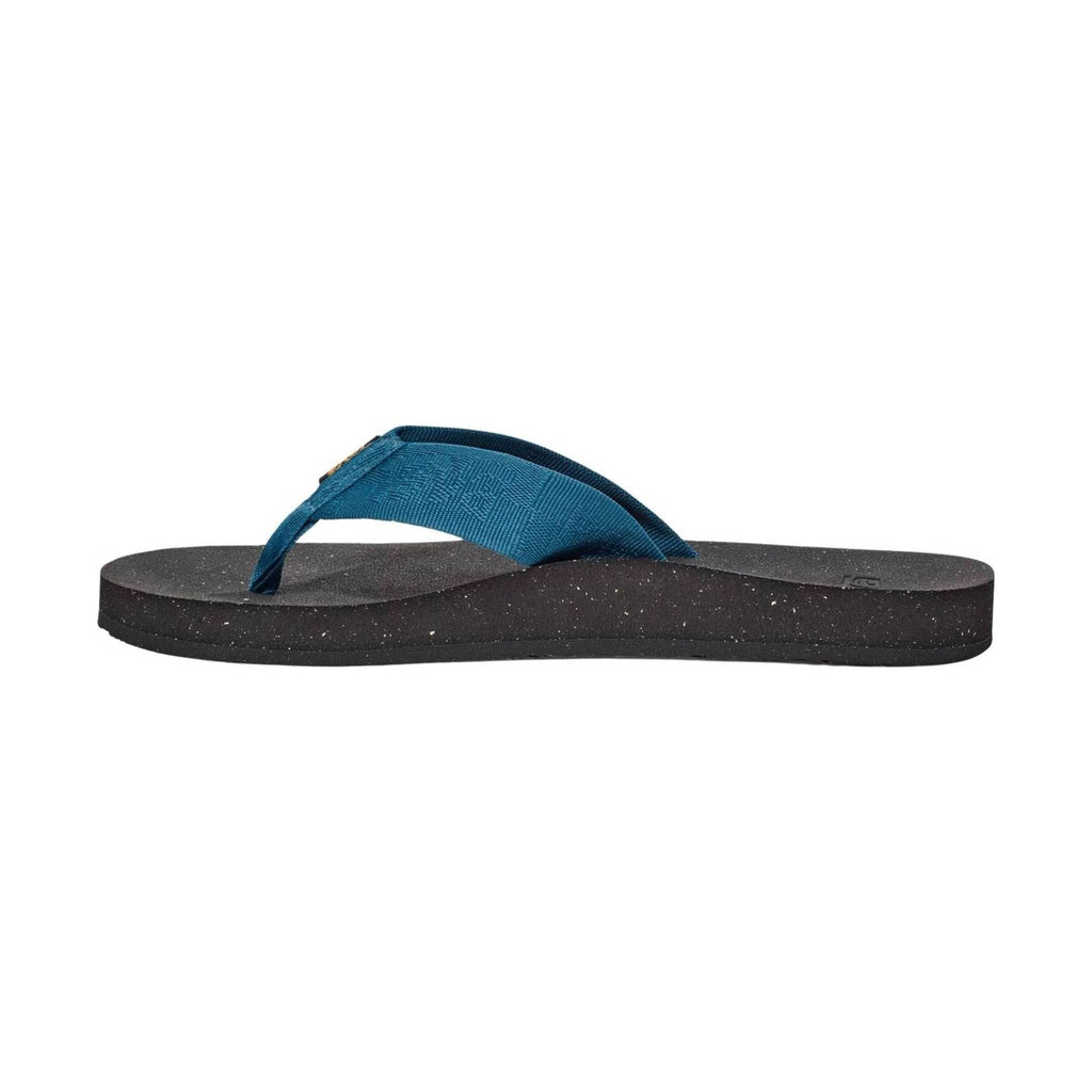 Teva Men's Reflip Flip Flop - Textural Blue - Lenny's Shoe & Apparel