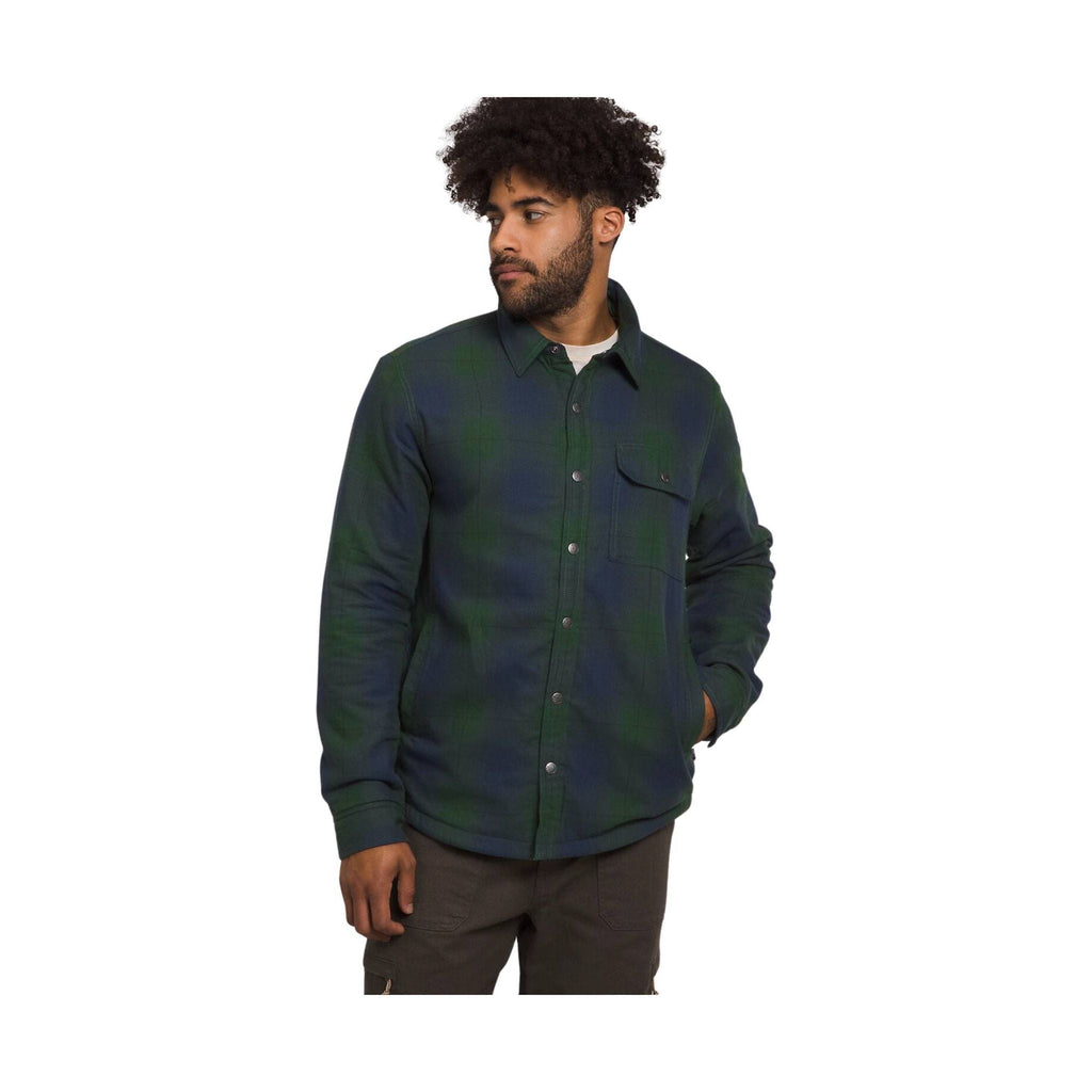 The North Face Men's Campshire Shirt - Pine Needle Medium Half Dome Shadow Plaid - Lenny's Shoe & Apparel