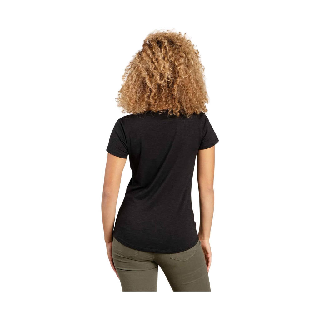 Toad & Co Women's Marley II Short Sleeve Tee - Black - Lenny's Shoe & Apparel