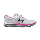 Under Armour Women's Charged Assert 10 - White/Pink - Lenny's Shoe & Apparel